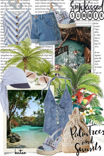 Tropical Paradise - Fashion set