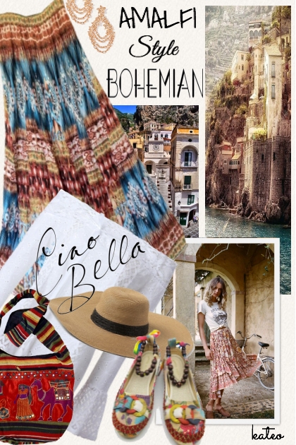 Amalfi Coast, Italy - Combinaciónde moda