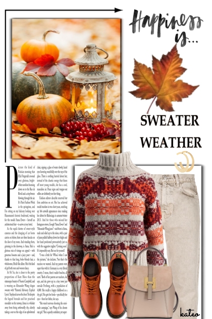 Autumn is Sweater Weather !! - Modna kombinacija