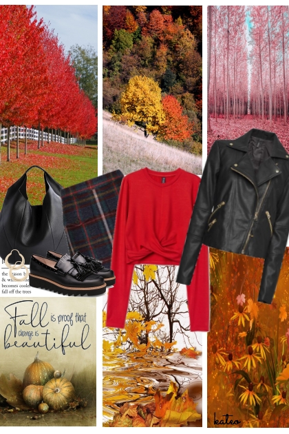 Beautiful Autumn Time - combinação de moda