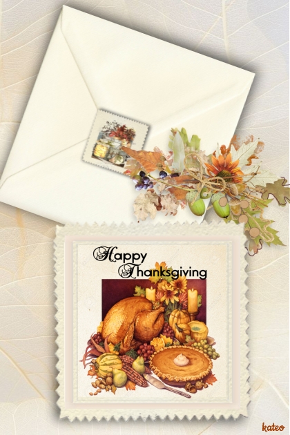 Thanksgiving Blessings !! - Combinazione di moda