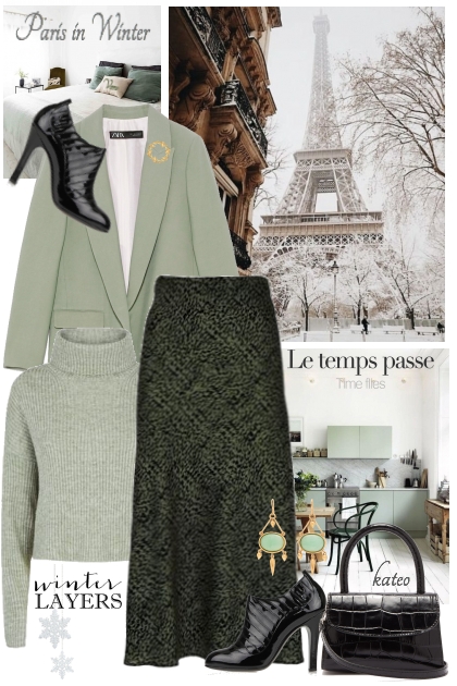 Un hiver parisien - Combinaciónde moda