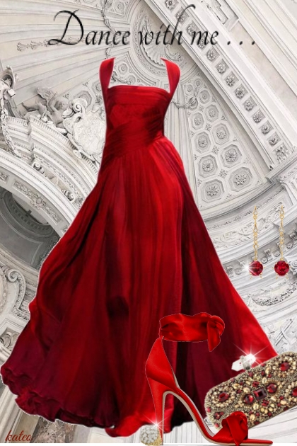 Lady in Red - Modna kombinacija
