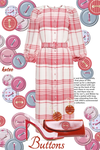 Button, Button, Who's got the Button ? - Fashion set