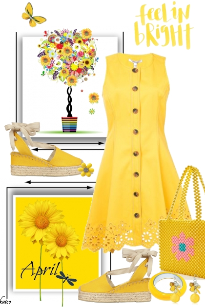 Color me Yellow !! - Modna kombinacija