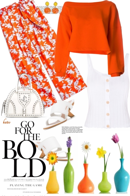 Bold Spring Look - Modna kombinacija
