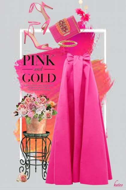 Hot Pink Fashion - combinação de moda