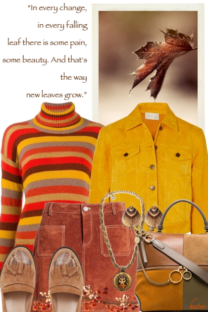 Warm Autumn Colors - Combinaciónde moda