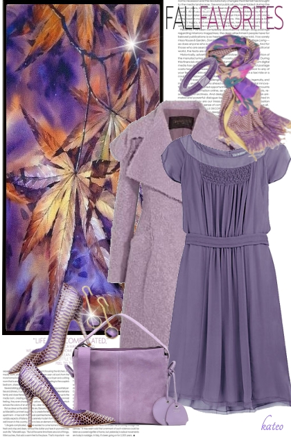 Shades of Purple - Fashion set