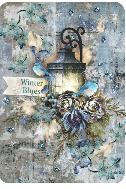 Winter Blues - Combinazione di moda