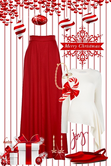 Candy Cane Kisses - Fashion set