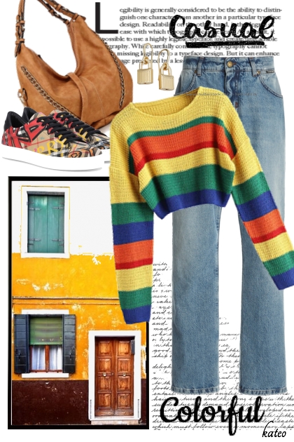 Casual & Colorful March - Fashion set
