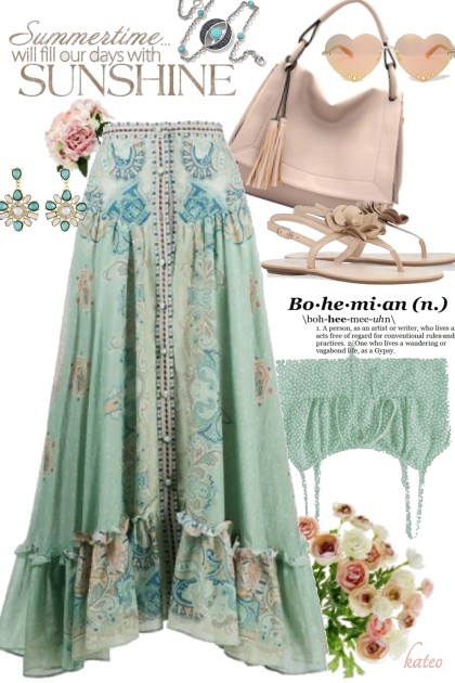 Bohemian Summer - Fashion set