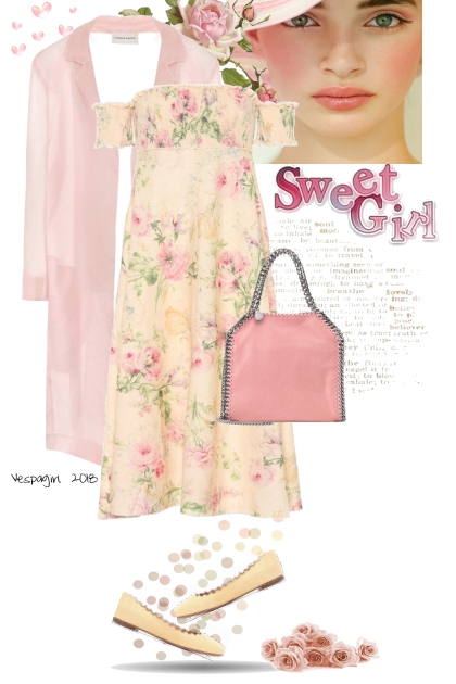 Sweet Girl- combinação de moda