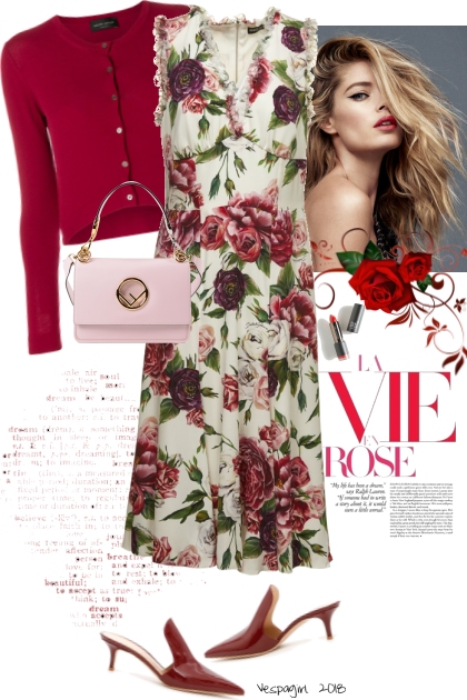 Life in Pink (and Red)- Fashion set