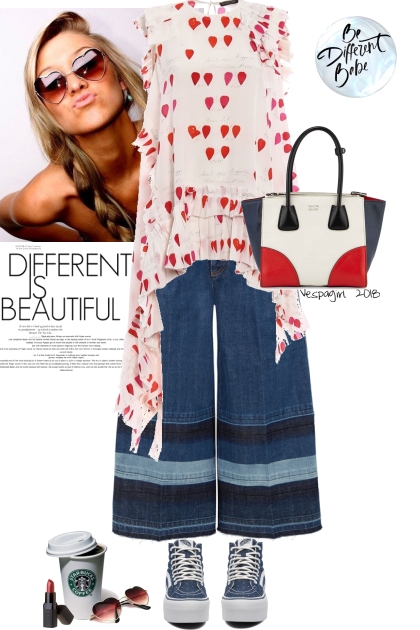 Be Different Babe- Fashion set