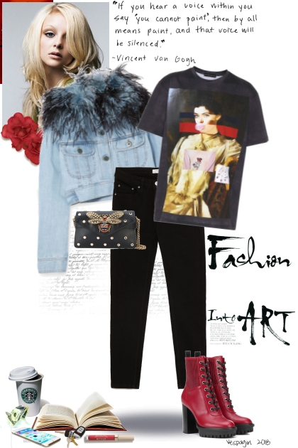 Fashion as Art- Modna kombinacija