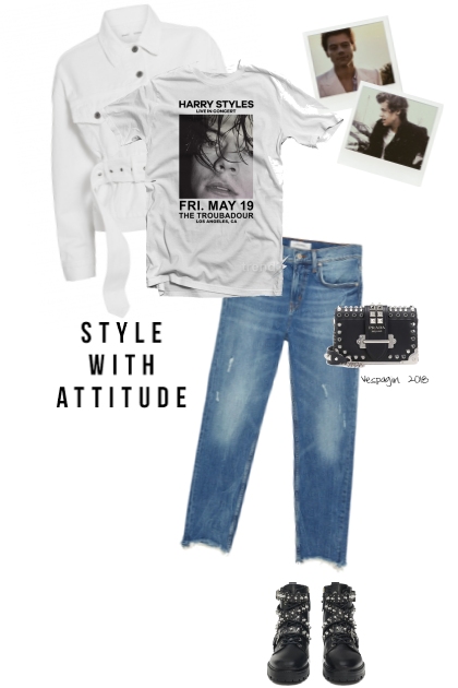 STYLE WITH ATTITUDE- コーディネート