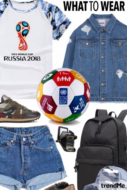 FIFA WORLD CUP RUSSIA 2018- combinação de moda