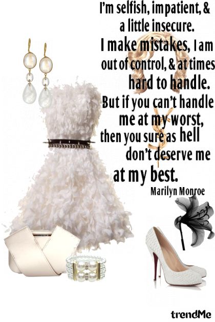 Me.Marilyn.- combinação de moda