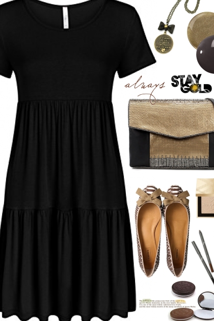Stay gold- Combinaciónde moda