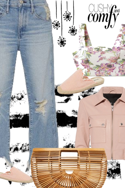 Pink Florals- Combinazione di moda