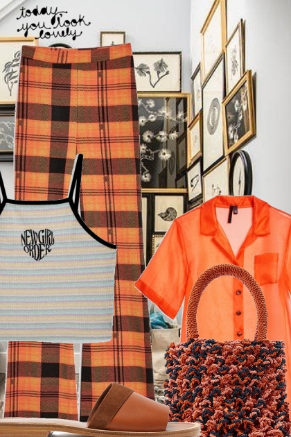 Orange u sweet ?- Combinazione di moda