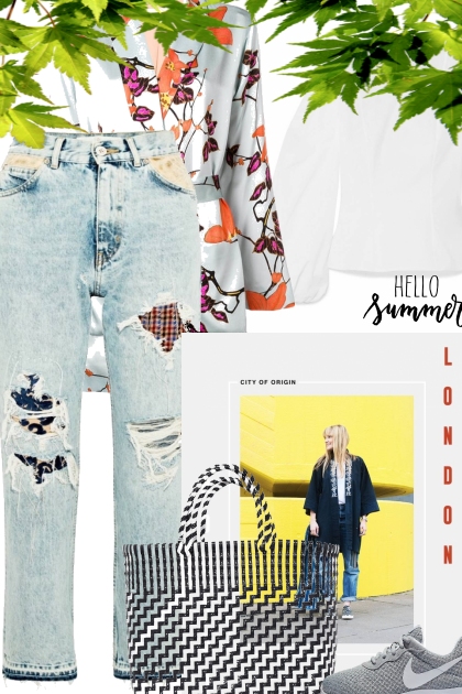 Jeans London-Style- Modna kombinacija