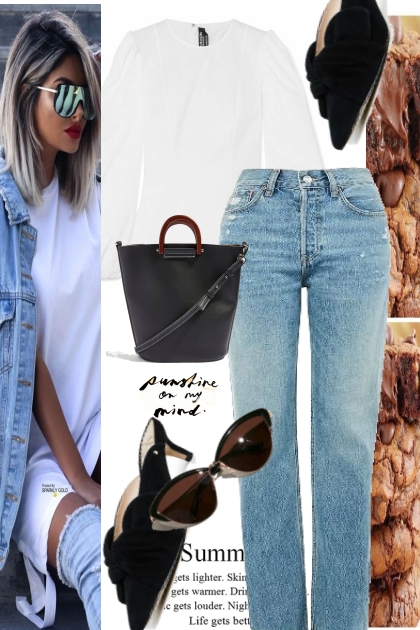 Sunshine and Chocolate- Combinazione di moda