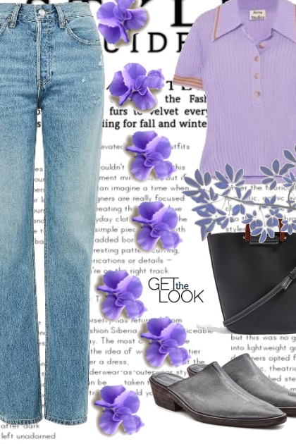 Violets are Blue- Fashion set