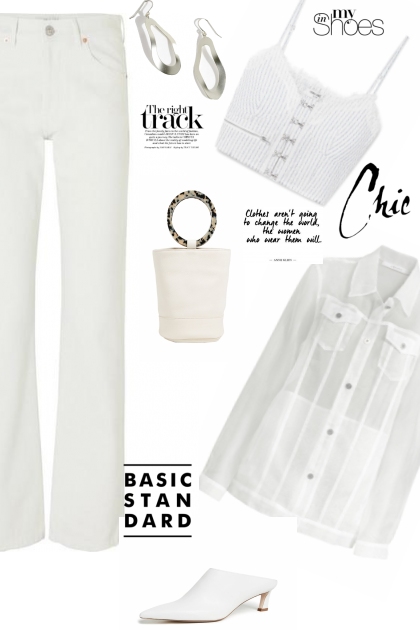 White Only - Combinazione di moda