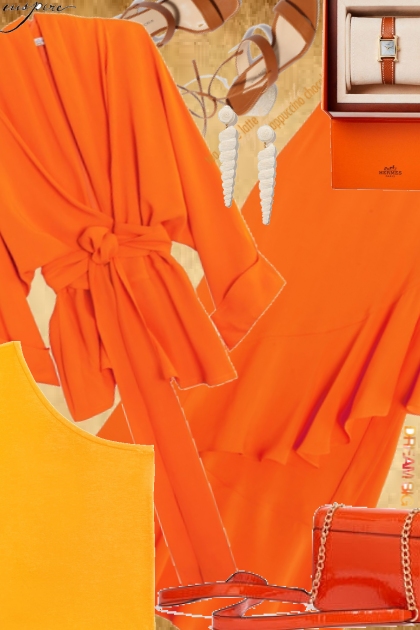 Orange and Yellow- Fashion set