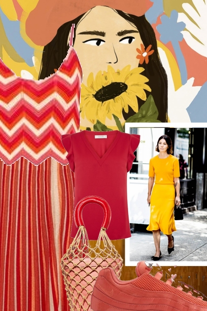 Colourful, Quirky- combinação de moda