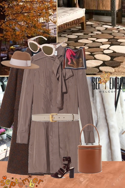 Brown Study- Combinazione di moda