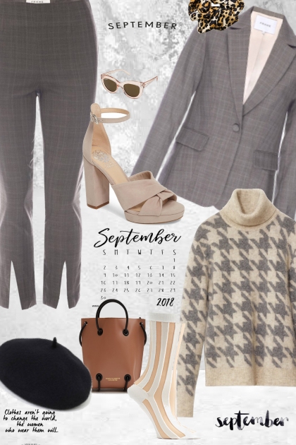 Soft September- combinação de moda