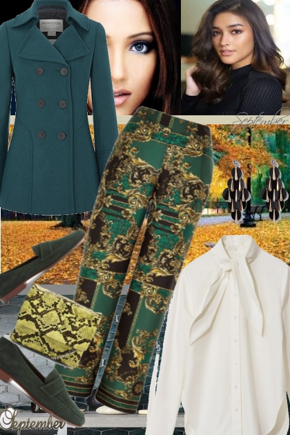 Fall Greens- Combinazione di moda