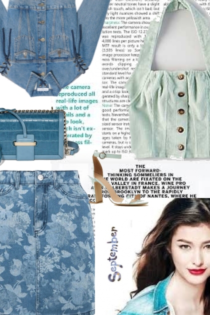 September Blues- Combinazione di moda