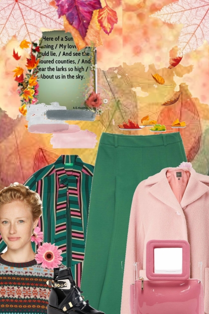 The Hues of Autumn- Fashion set