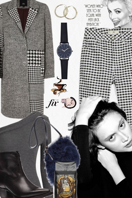 Gray need not be boring- Combinazione di moda