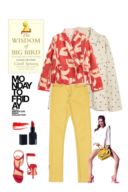 Mellow Yellow 3- Combinazione di moda