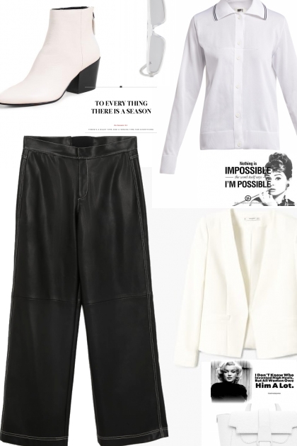 Fall Whites- Combinazione di moda