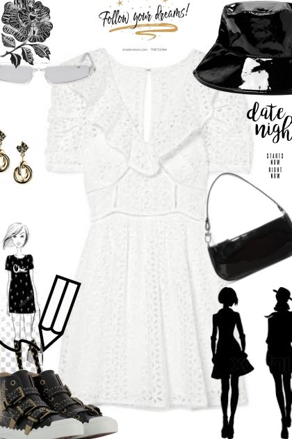 Black and White 2- Combinazione di moda