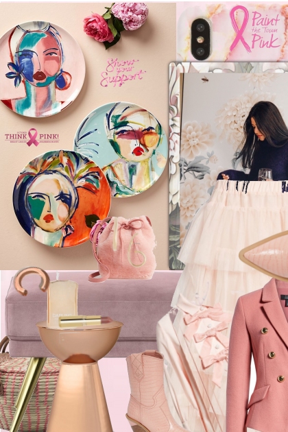 Paint in the Pink- Combinazione di moda