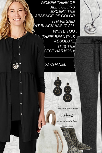 Black and White party- upscale your everyday- Fashion set