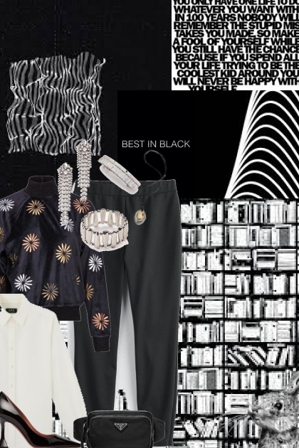 Black and White Party 5- Combinazione di moda
