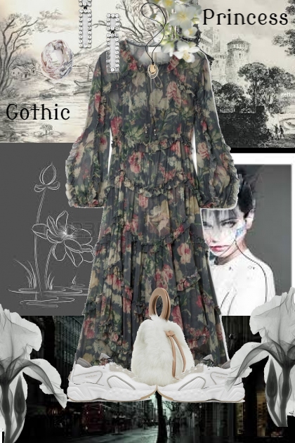 Gothic heroine- Combinaciónde moda