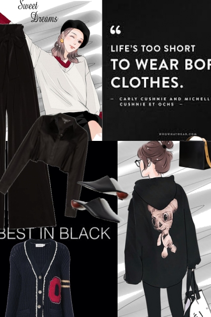 Black is back 2- Fashion set