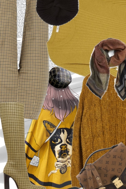 Ceylon Yellow and meerkat- Combinaciónde moda