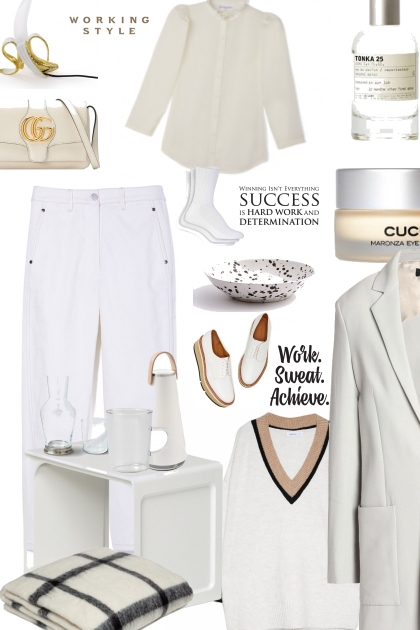 All White Everything 2- Fashion set
