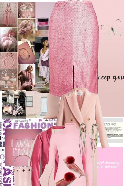 In the pink 10- Combinazione di moda